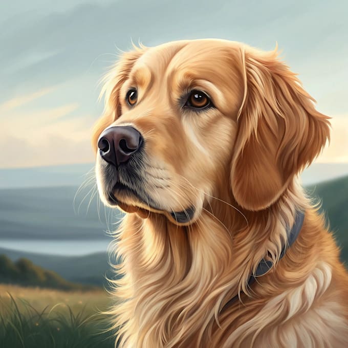 paint stunning pet portrait