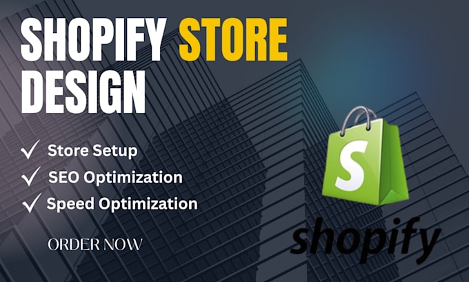 design or redesign a modern sales optimized shopify store