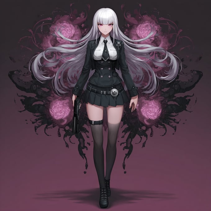 creat design custom danganronpa style character