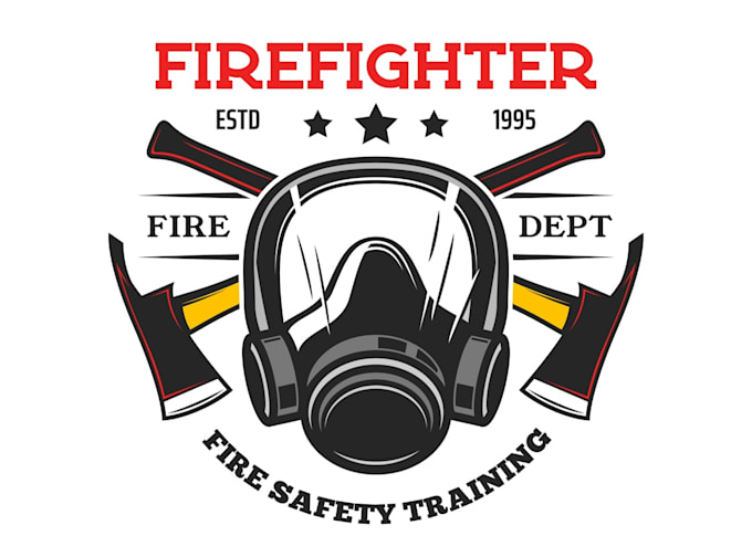design awesome firefighter logo
