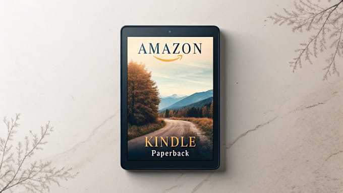 design kindle paperback for amazon book cover design