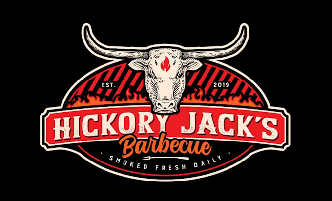 design awesome bull logo