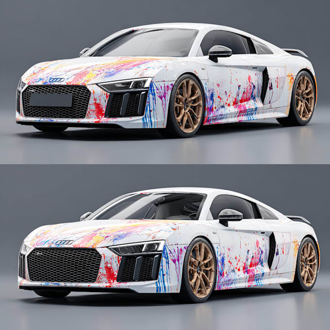 make eye catching your car and vehicle wrap design
