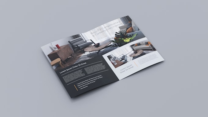 design a professional custom brochure, leaflet or flyer
