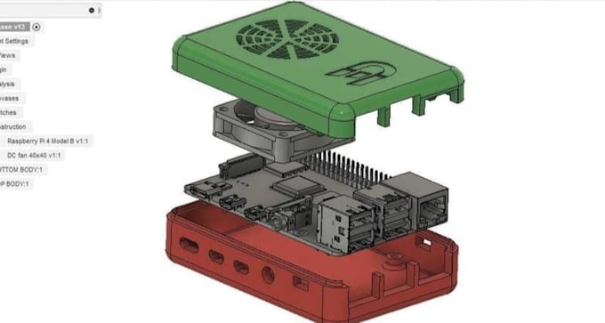 do electronic enclosures pcb,high quality 3d product casing render, for 3d print