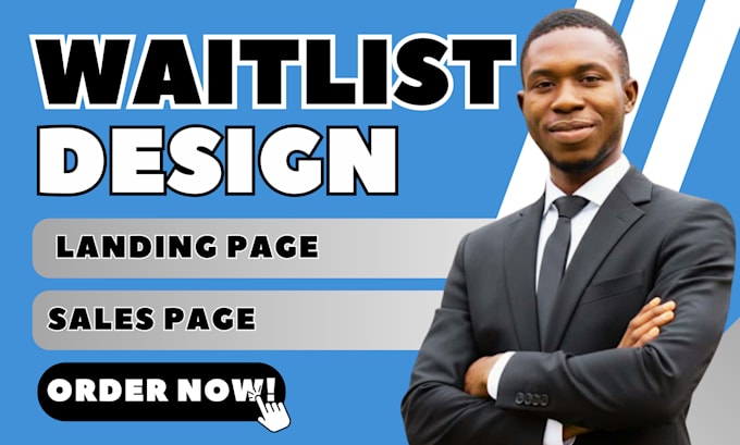 Do waitlist page design or redesign waitlist landing page coming soon ...