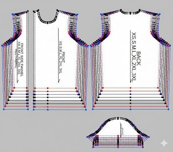 create accurate garments patterns using optitex gerber and lectra