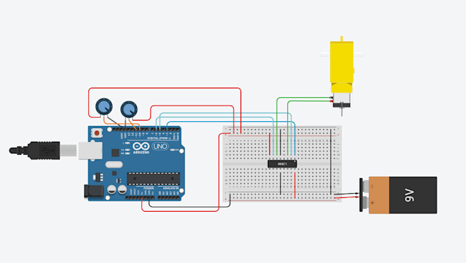 help you create arduino uno circuits and write arduino code