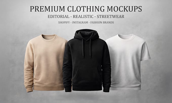 create hyperrealistic mockups for streetwear brands