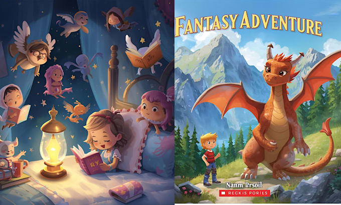 childrens book illustrator engaging artwork