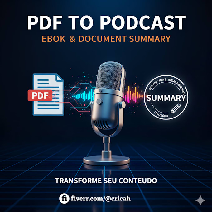 transformo textos em podcast  áudio