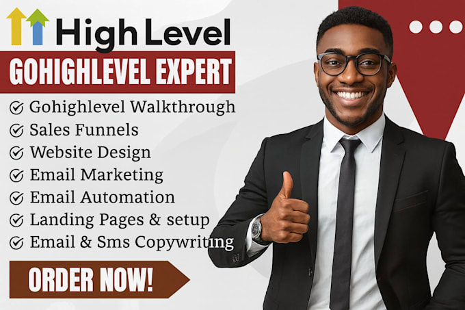 do go high level walkthrough training create gohighlevel website landing page