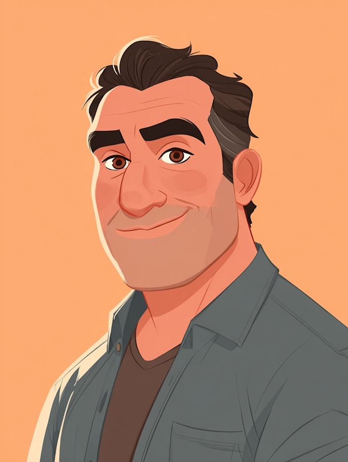 do an portrait into cartoon disney