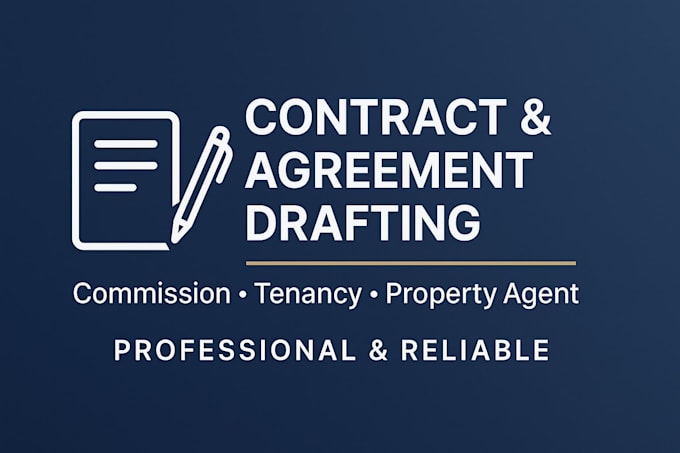 draft commission agreement, property agent agreement, tenancy agreement