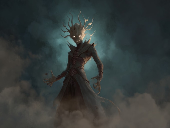 fantasy horror and fantasy horror character