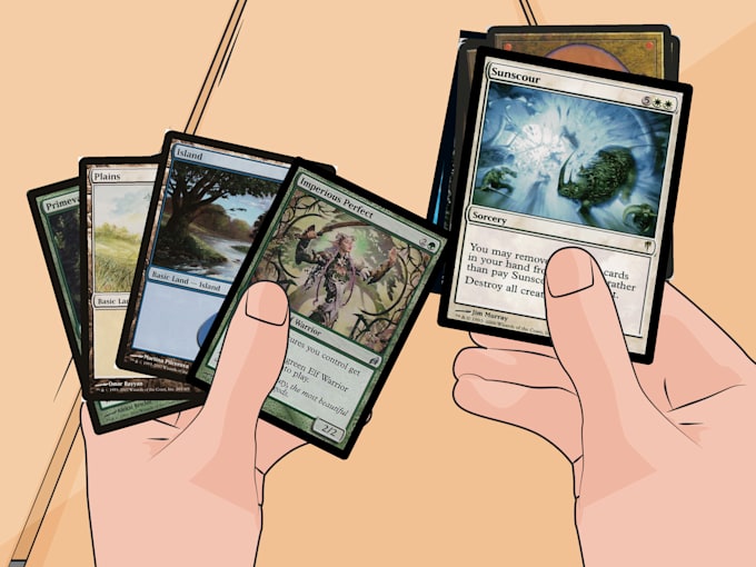 create an optimized mtg commander decks for all levels