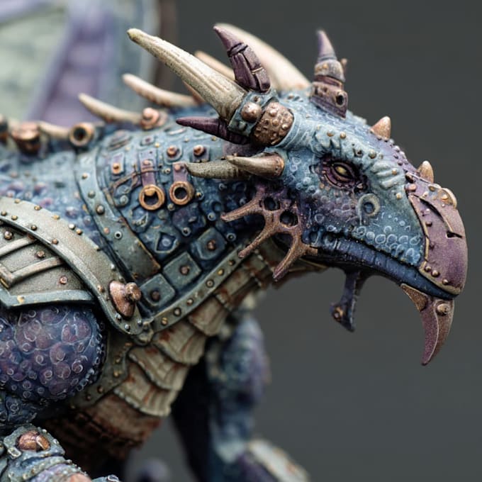 paint warhammer 40k character and creature