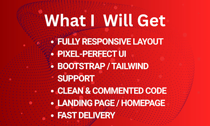 design a responsive premium landing page with HTML CSS bootstrap