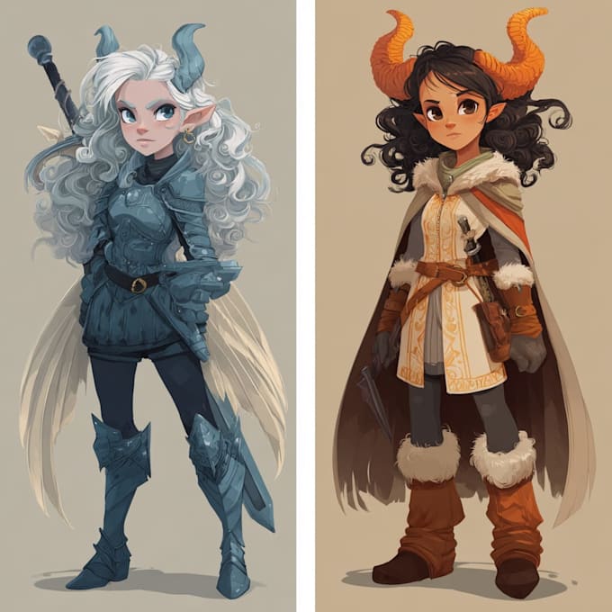 do fantasy and fantasy character design