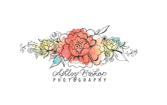 create an elegant and unique floral logo design for your brand