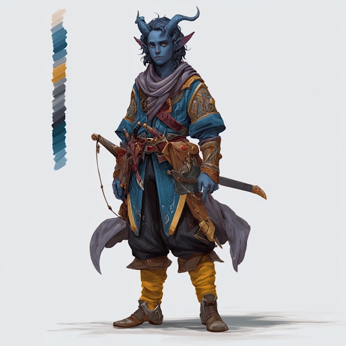 make fantasy dnd character
