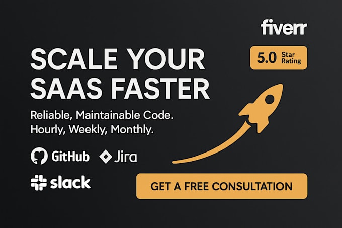 be your full stack developer for saas and web app development