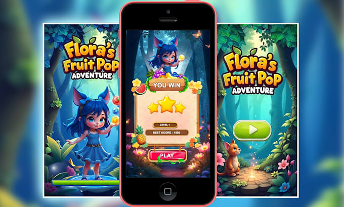 create visually impressive 2d game graphics  user interfaces