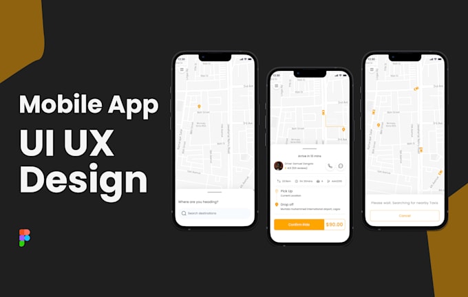 Design creative mobile app ui ux design using figma by Praise_oluyale ...