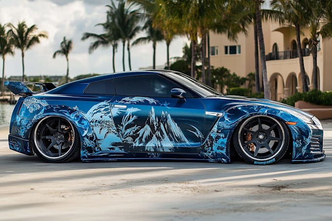 professional vehicle wrap design, car wrap