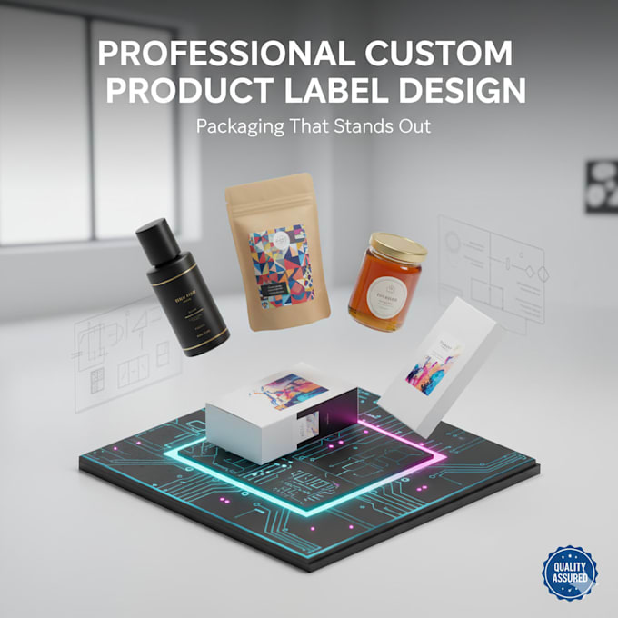 do professional standout product label design