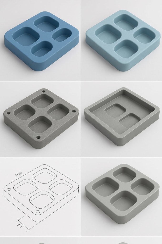 Design 3d product models, molds, prototypes, and manufacturing ready ...