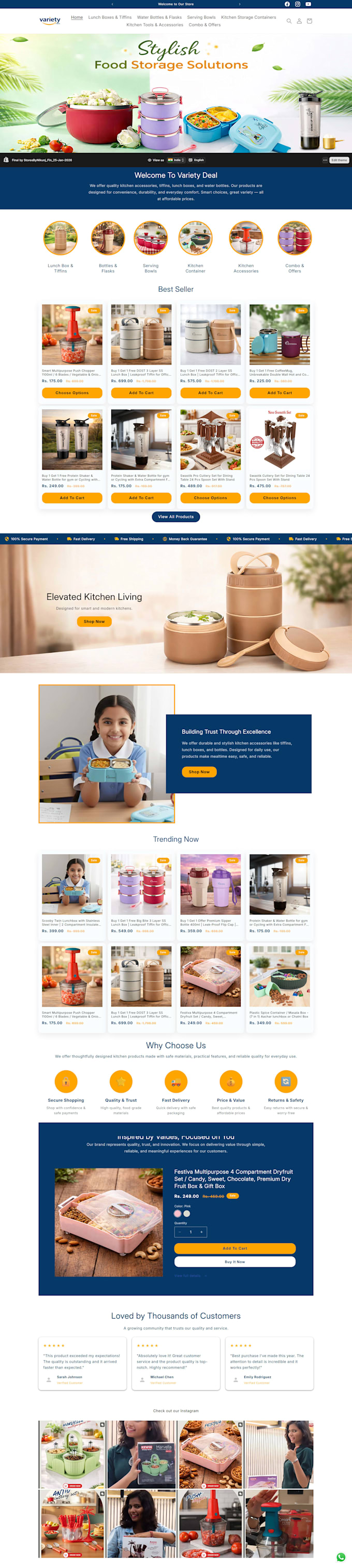 build shopify store or dropshipping ecommerce store