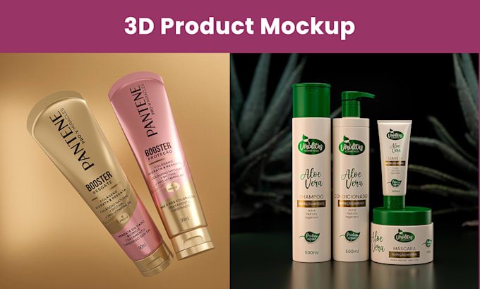 going to create a 3d mockup of the packaging