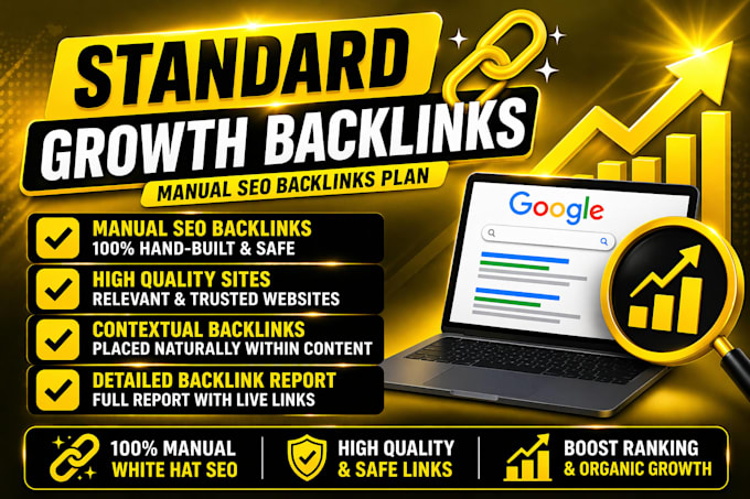 build manual white hat SEO backlinks to boost google ranking