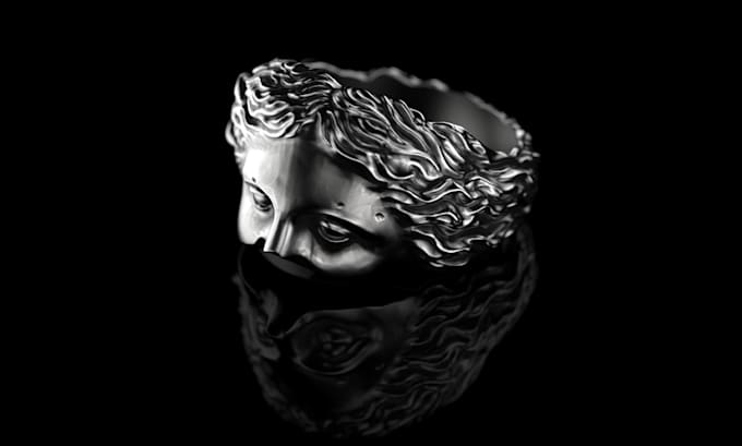 create 3d jewelry cad design for casting
