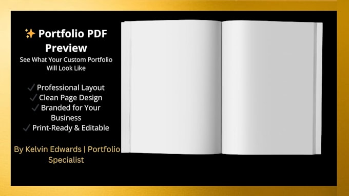 create a custom PDF portfolio for your brand