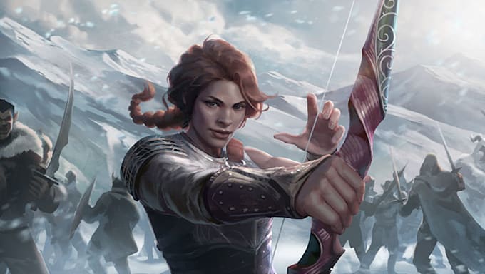create a dnd character illustrations or concept art