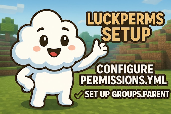 setup luckperms for your minecraft server