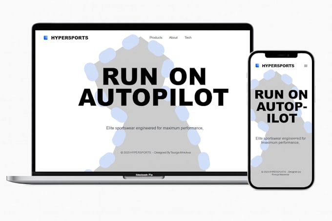 create a modern, high converting landing page for your brand or startup