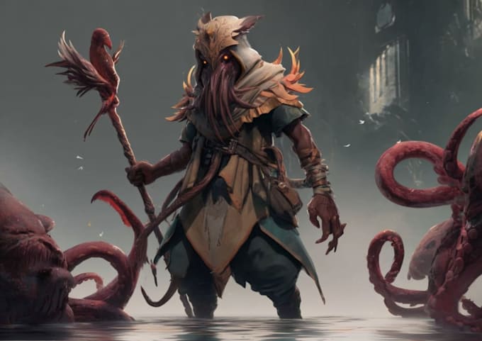paint realistic or fantasy character art