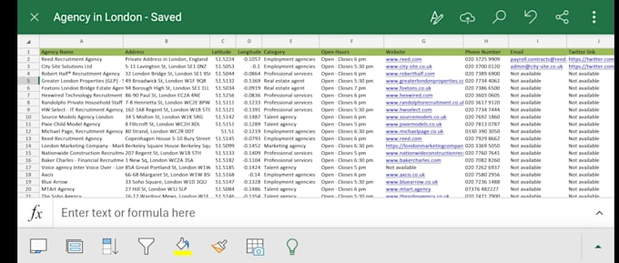 extract business leads from google maps