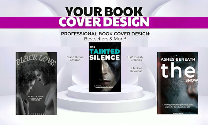 amazon KDP ebook and paperback cover design