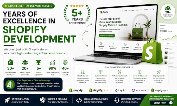 create shopify ecommerce website in just 3 days