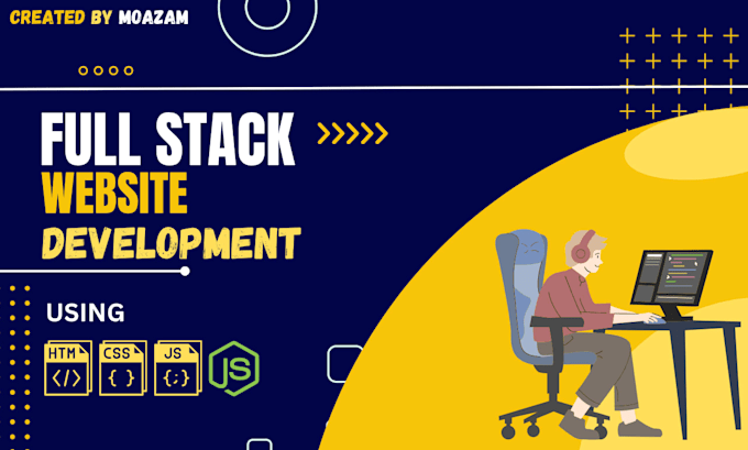 create a professional websites using HTML CSS js node mongo