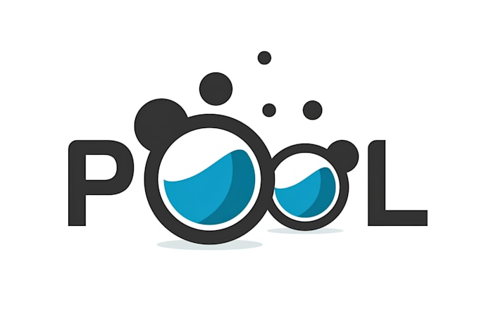 make a unique cleaning, maintenance and swimming pool logo design