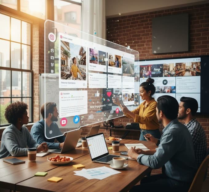 do strategic social media content writer