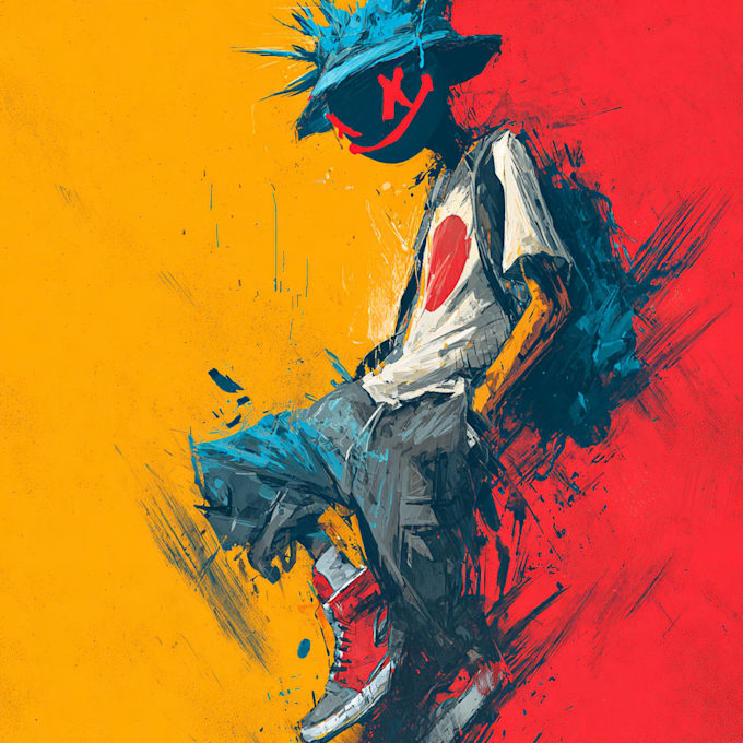 do illustration expresionism art, graffity, abstract