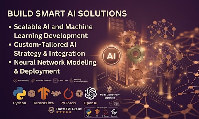 build custom ai solutions using machine learning, nlp and computer vision