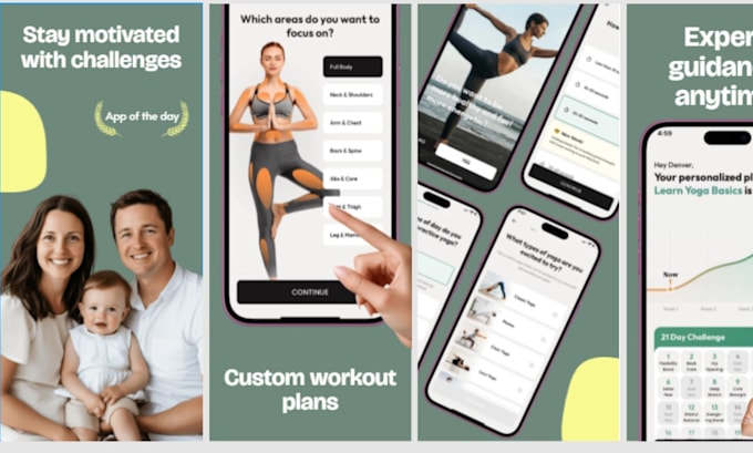 design stunning app screenshots for app store and google play