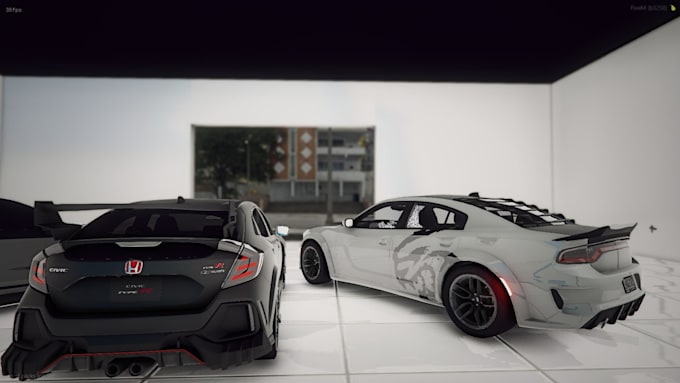 make a custom car or modify it like you imagine for gta5 or fivem